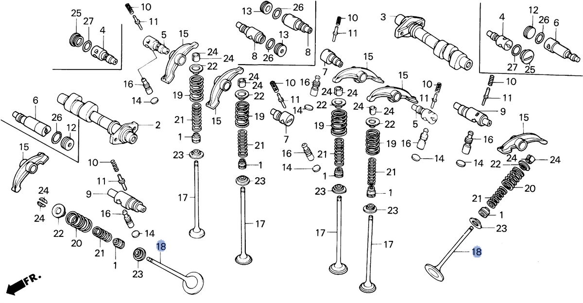 Honda OEM part 14721-MAH-000