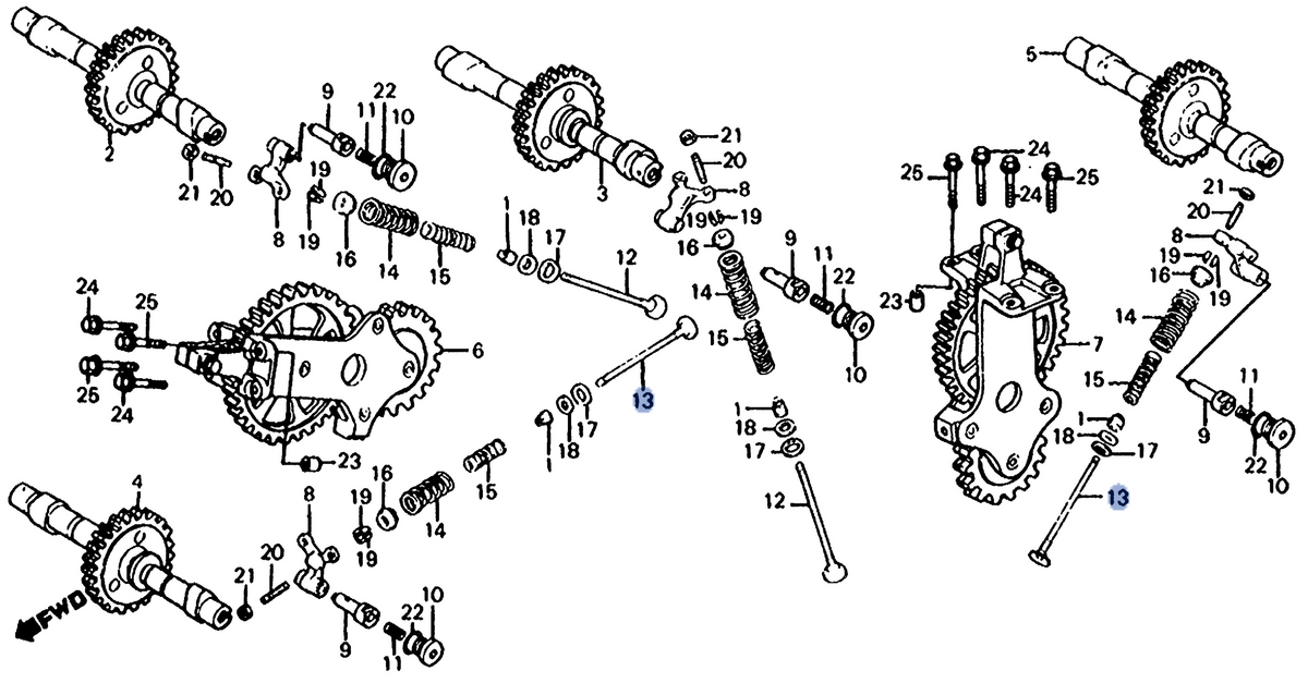 Honda OEM part 14721-MB6-000