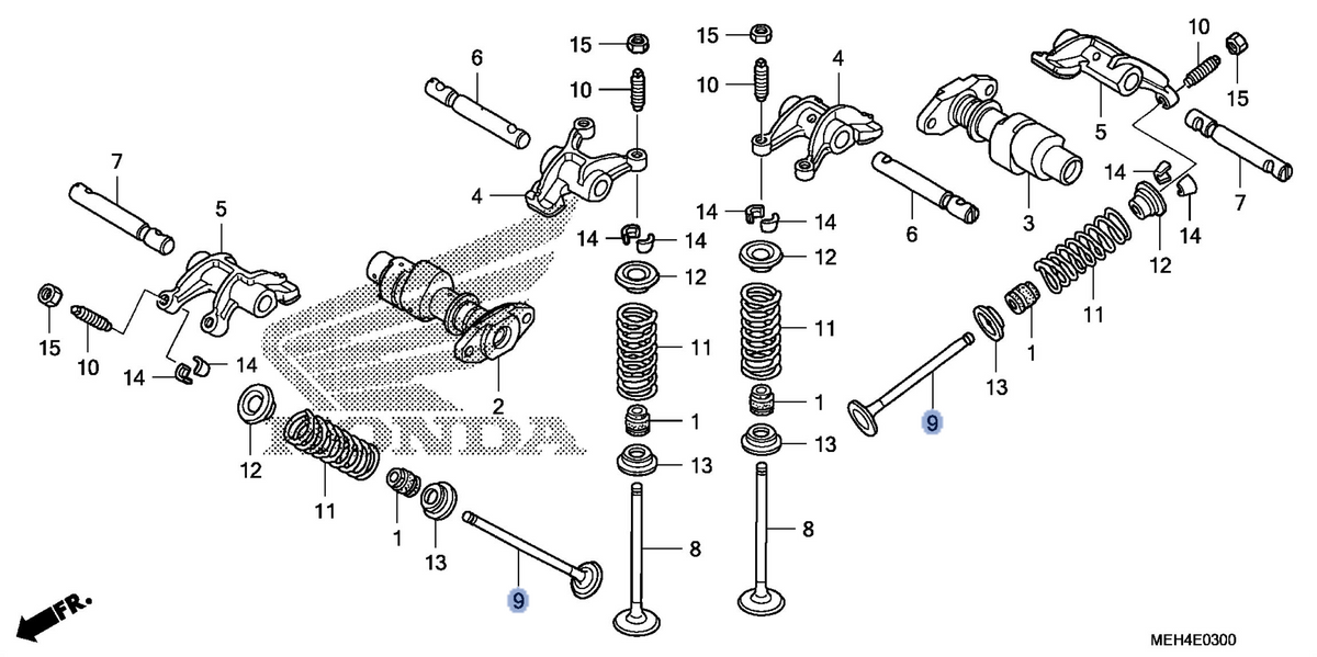 Honda OEM part 14721-MEW-920