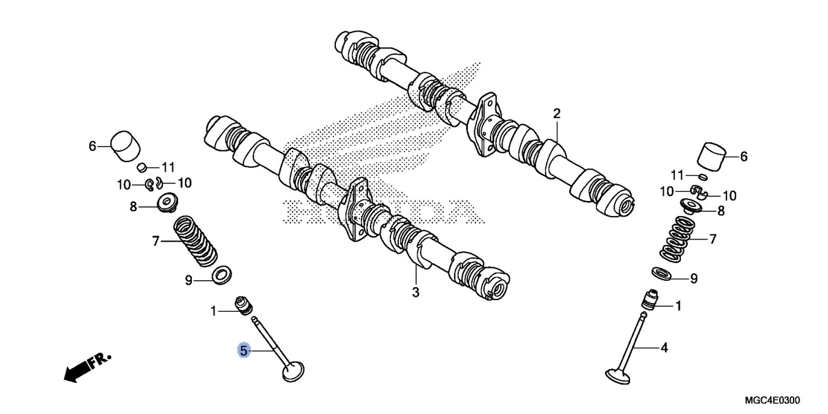 Honda OEM part 14721-MGC-000