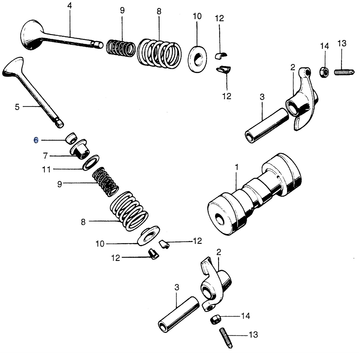 Honda OEM part 14730-028-013