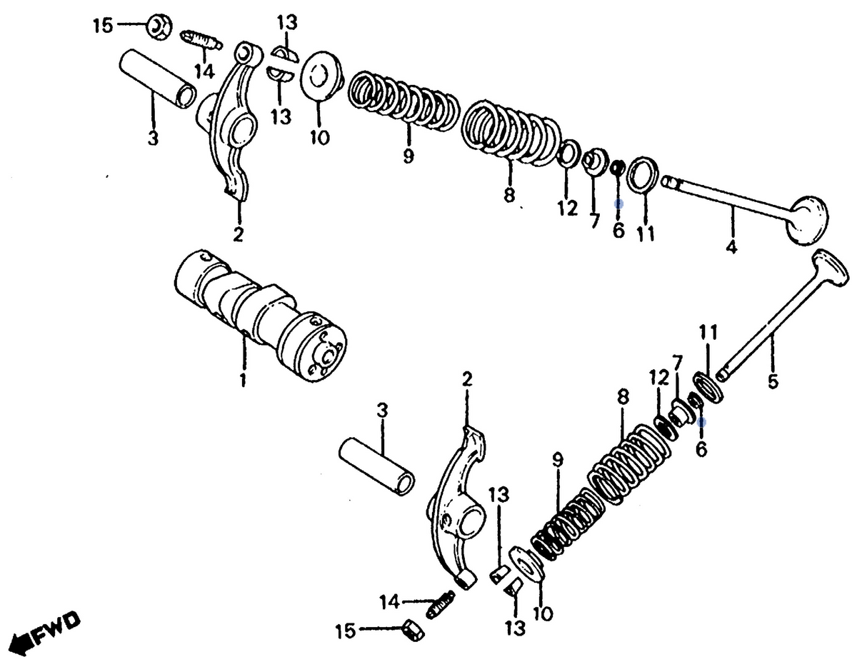 Honda OEM part 14730-GB0-912