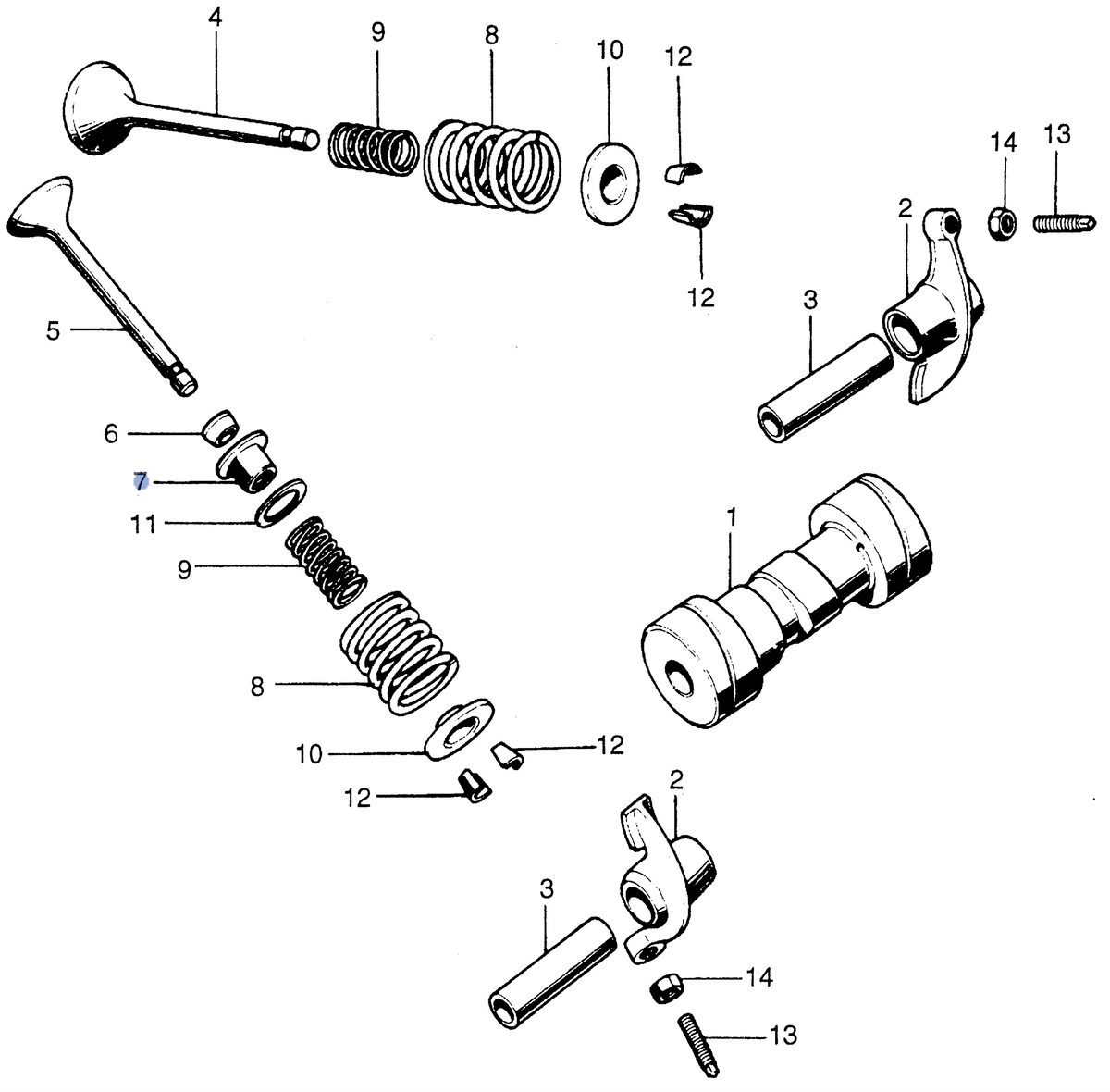 Honda OEM part 14731-028-000