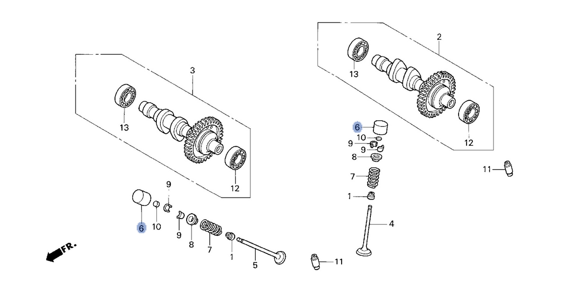 Honda OEM part 14731-KEA-000