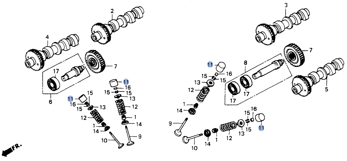 Honda OEM part 14731-MT4-010