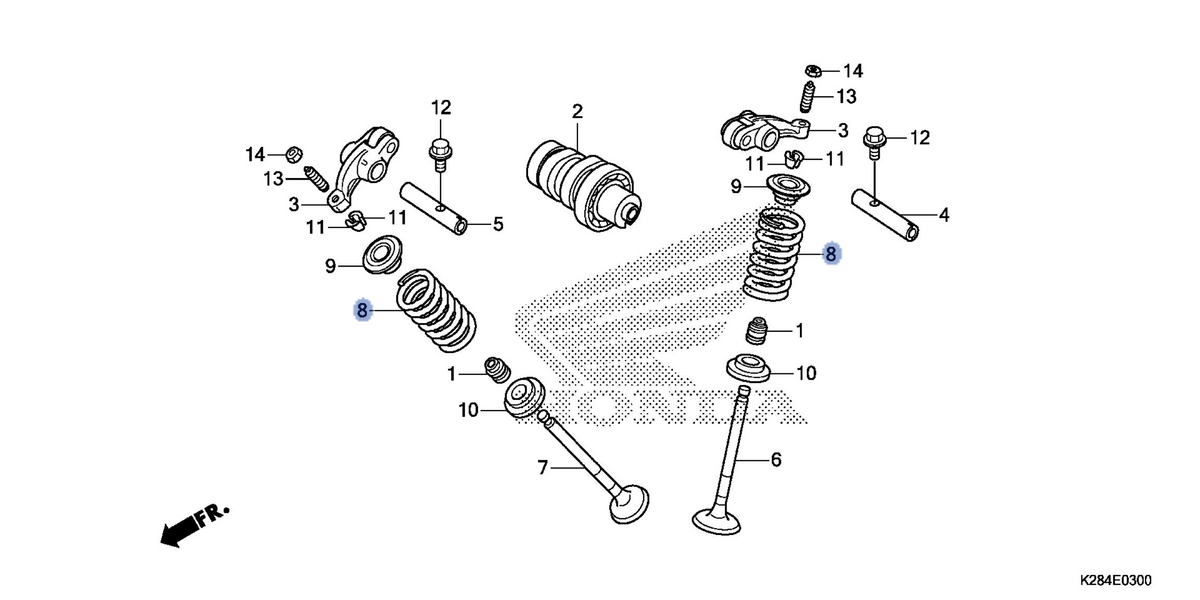Honda OEM part 14751-GGC-900