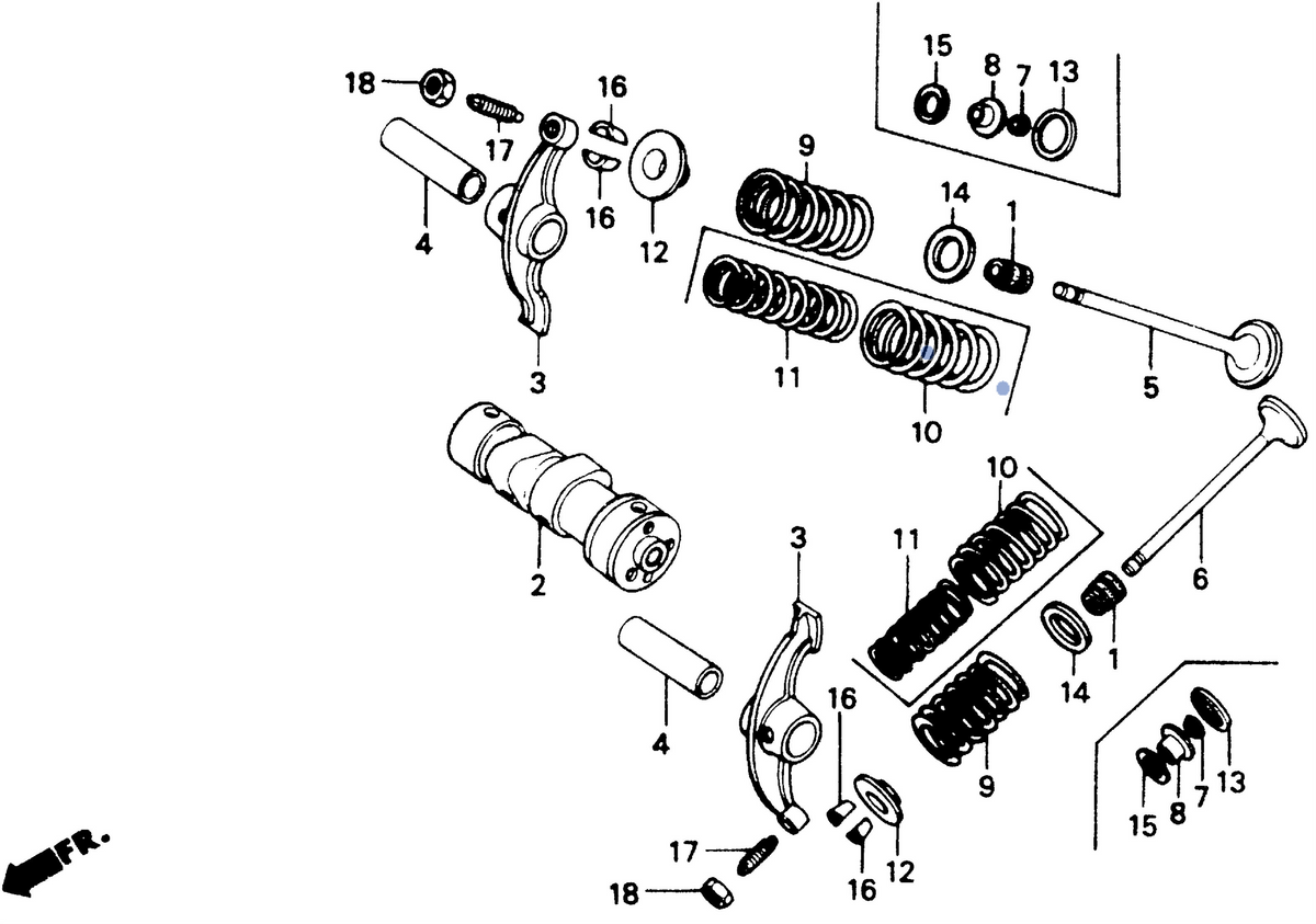 Honda OEM part 14751-GK4-762