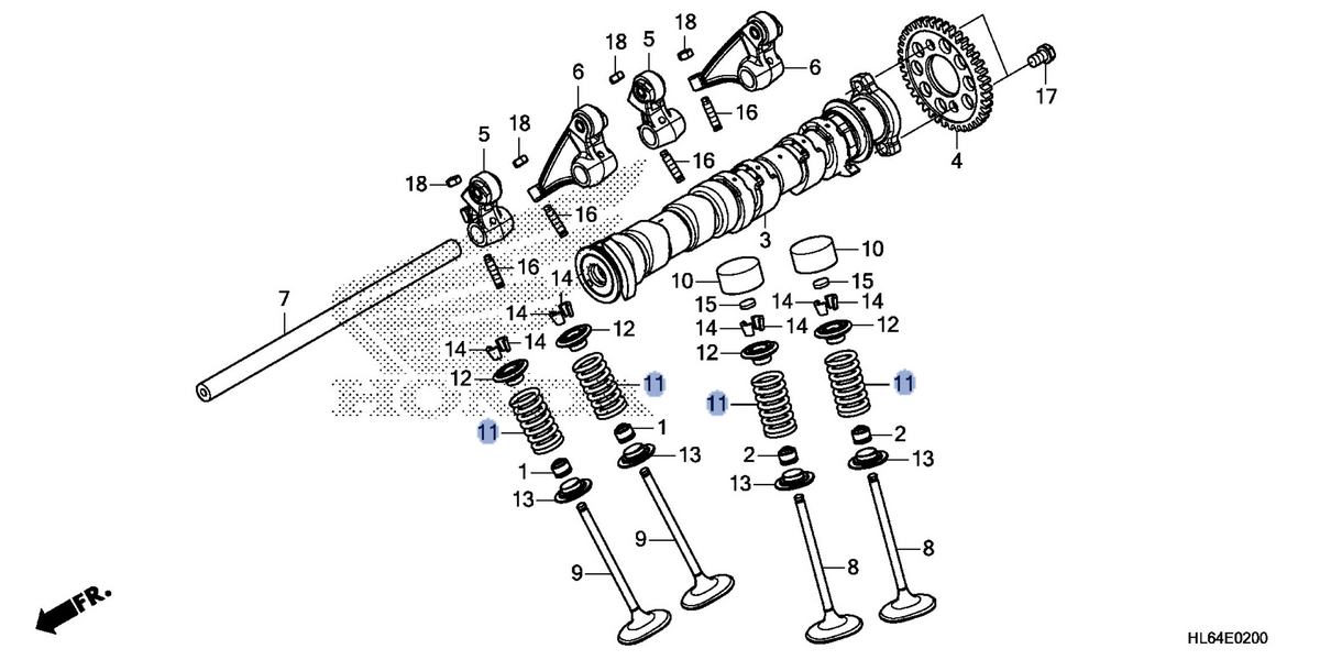 Honda OEM part 14751-HL6-A00