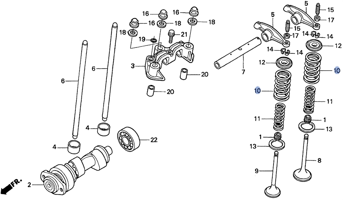 Honda OEM part 14751-HN0-A00