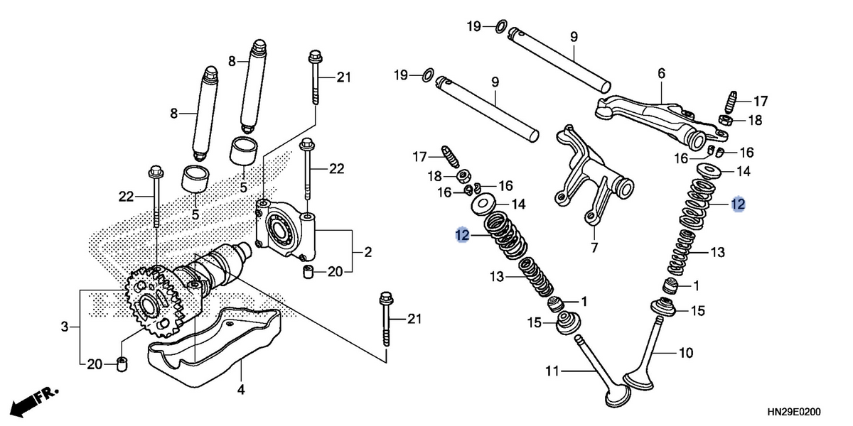 Honda OEM part 14751-HN2-000