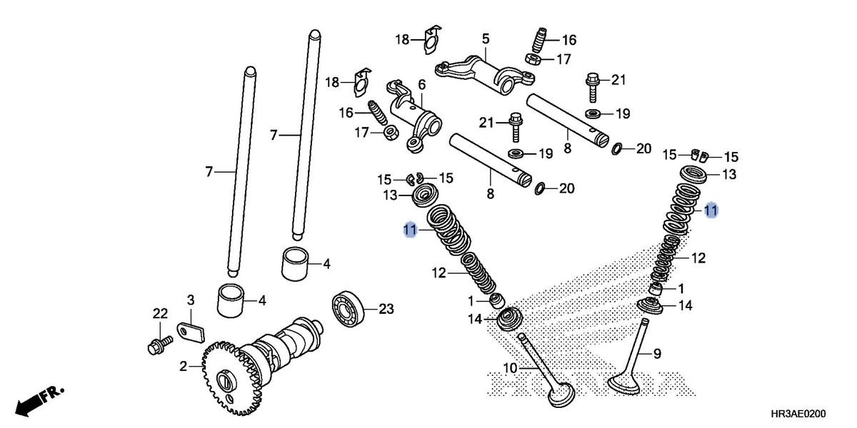 Honda OEM part 14751-HP0-A00