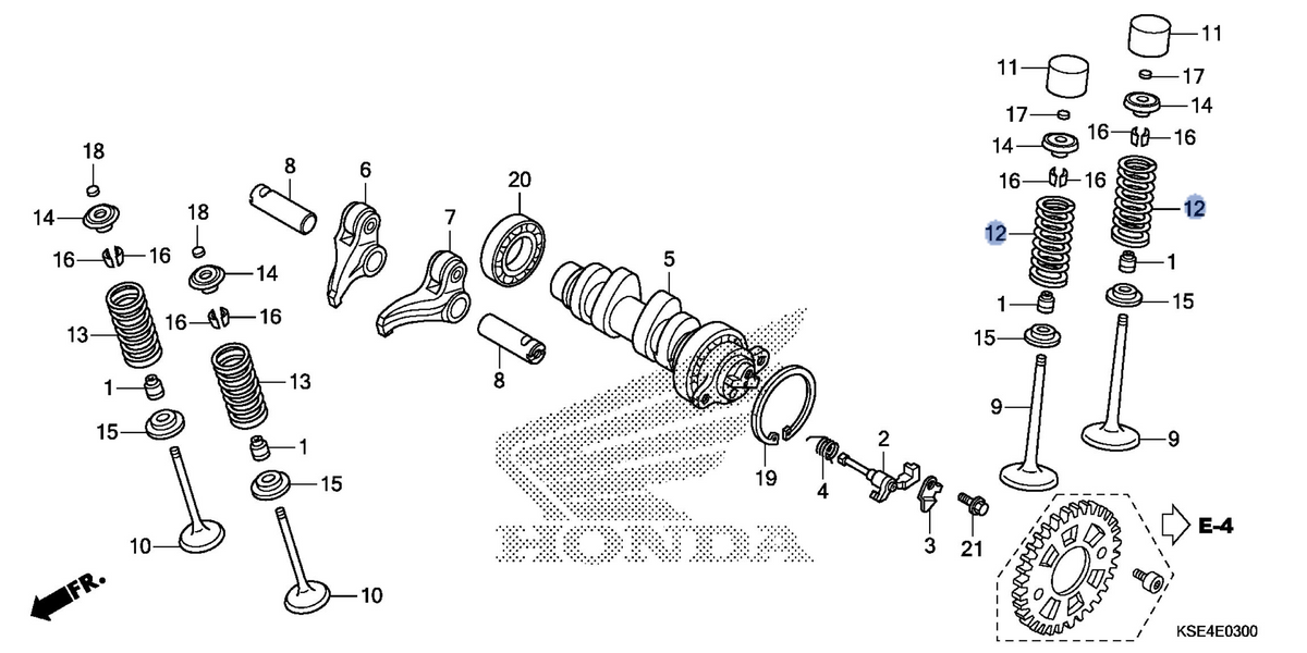 Honda OEM part 14751-KSE-671