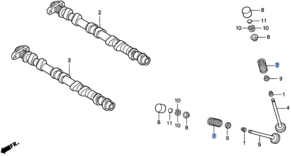 Honda OEM part 14751-MAL-A01