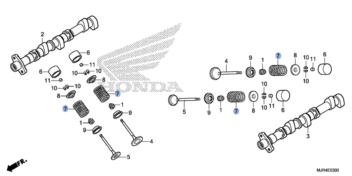 Honda OEM part 14751-MCA-000