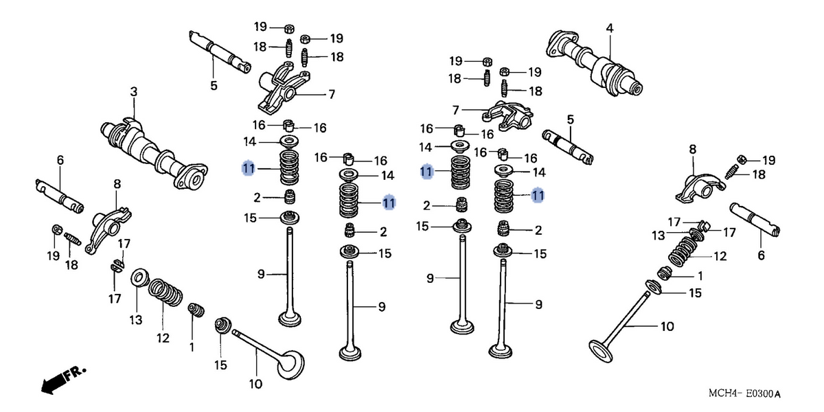 Honda OEM part 14751-MCH-000