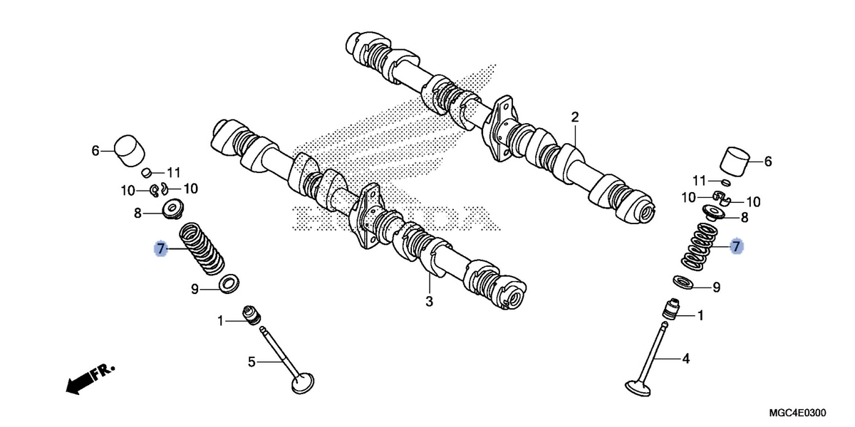 Honda OEM part 14751-MEJ-000