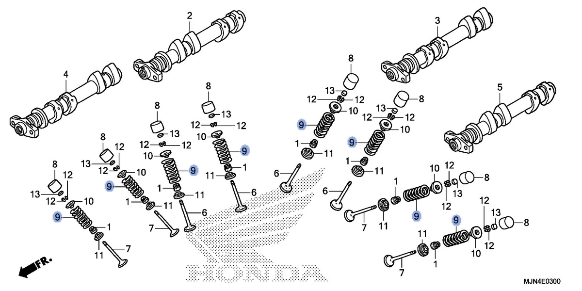 Honda OEM part 14751-MJN-A00