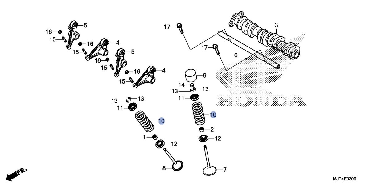 Honda OEM part 14751-MJP-G50