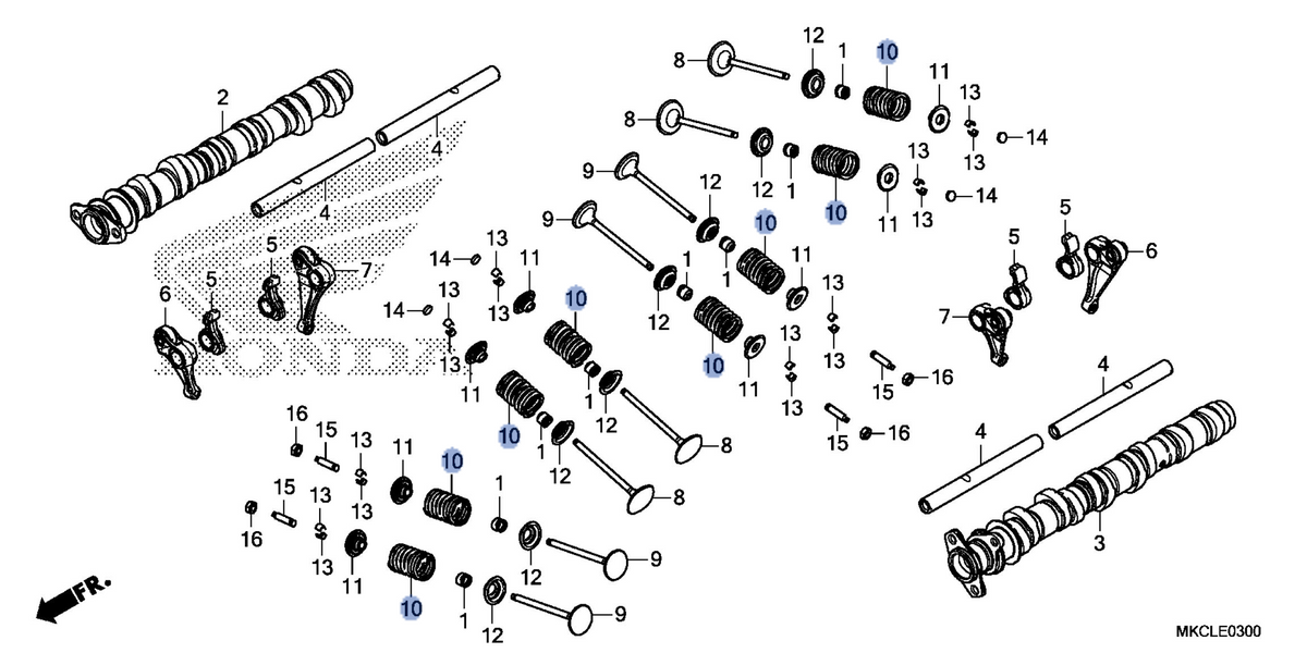 Honda OEM part 14751-MKC-A00