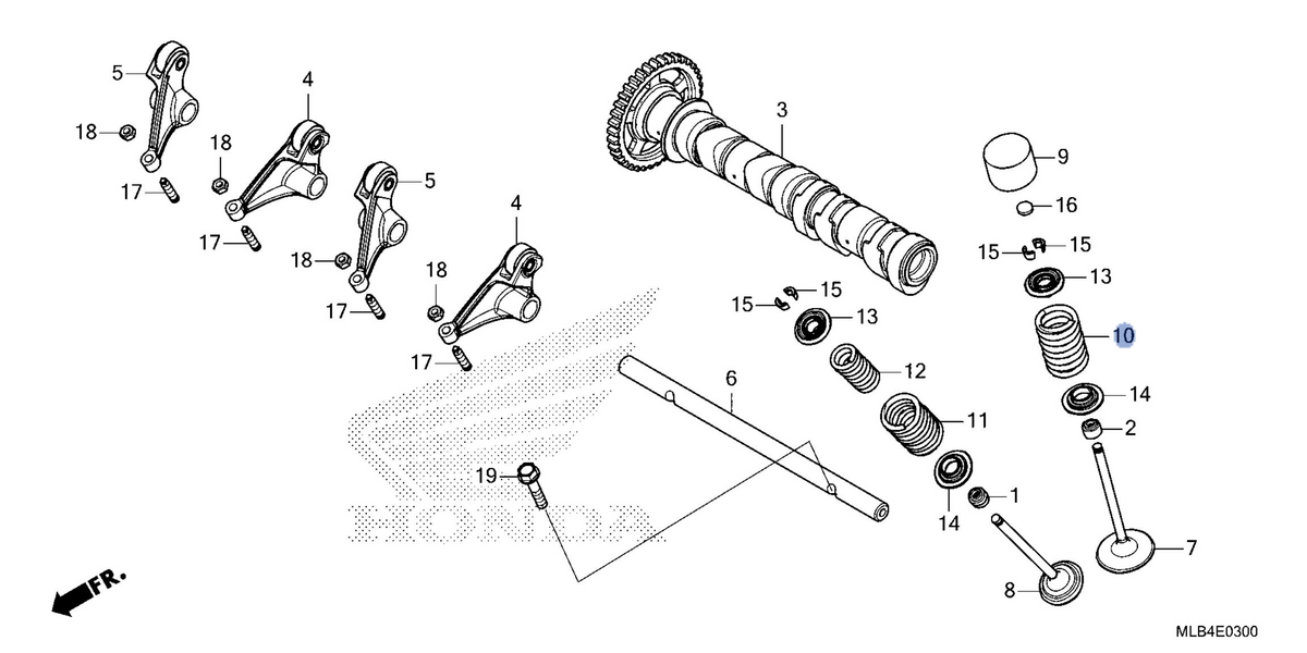 Honda OEM part 14751-MLB-D02