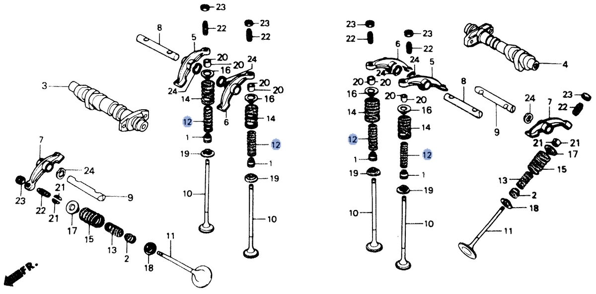 Honda OEM part 14751-MR1-003