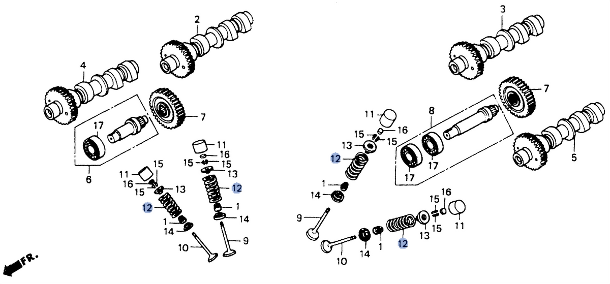 Honda OEM part 14751-MT3-003