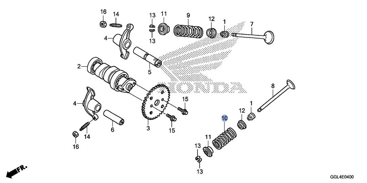 Honda OEM part 14752-GFC-770