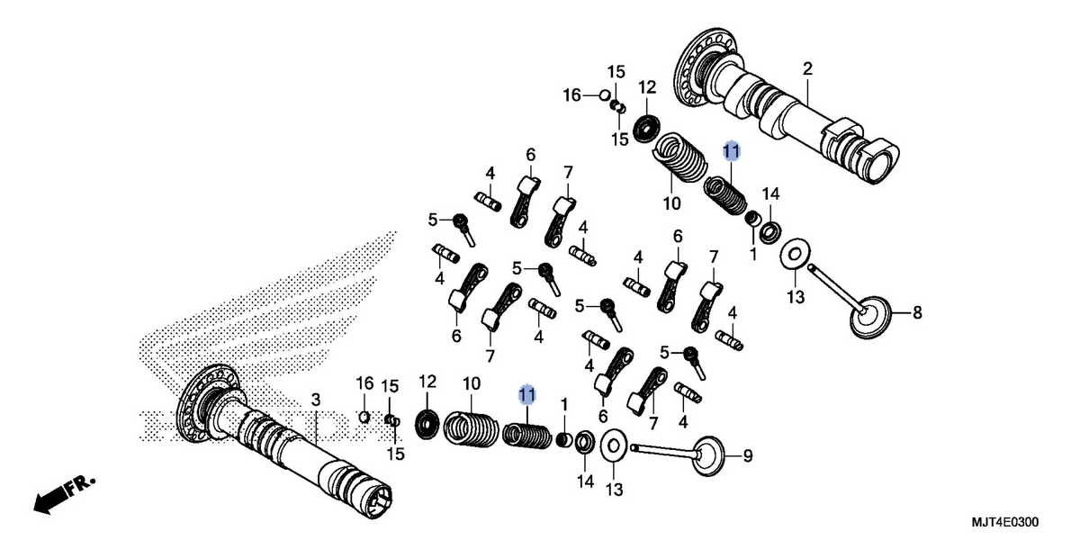 Honda OEM part 14752-MJT-E01