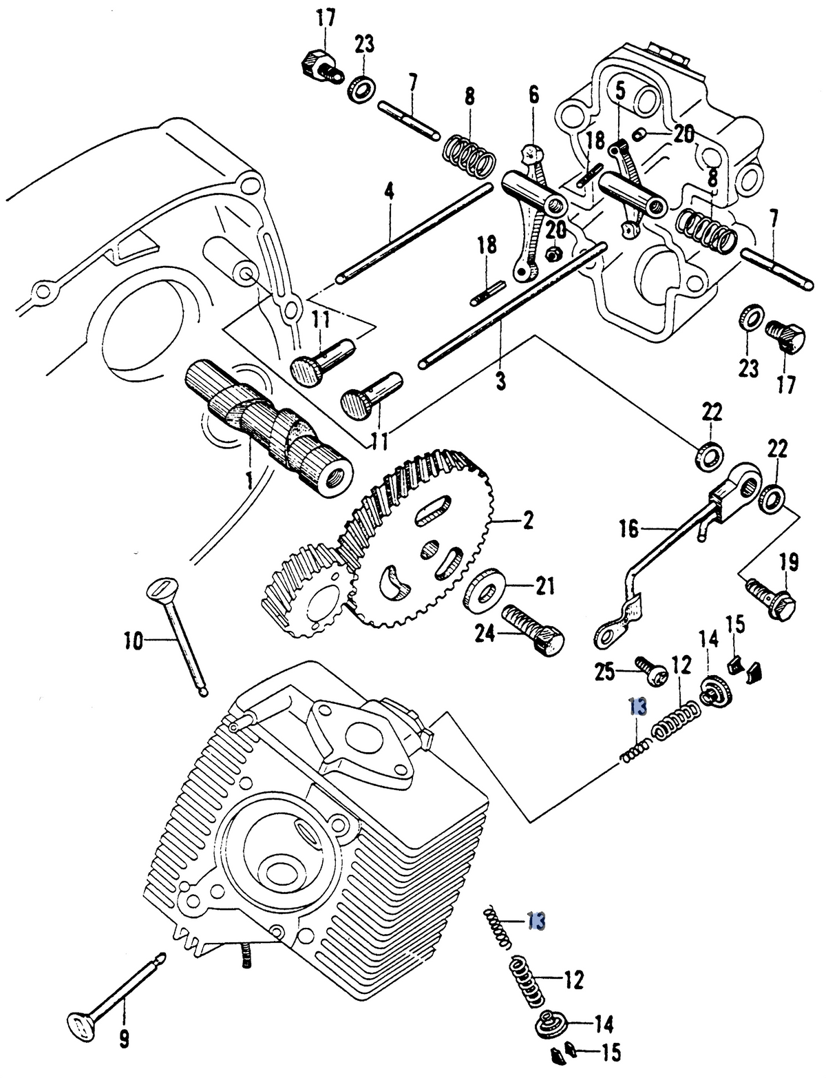Honda OEM part 14761-030-010