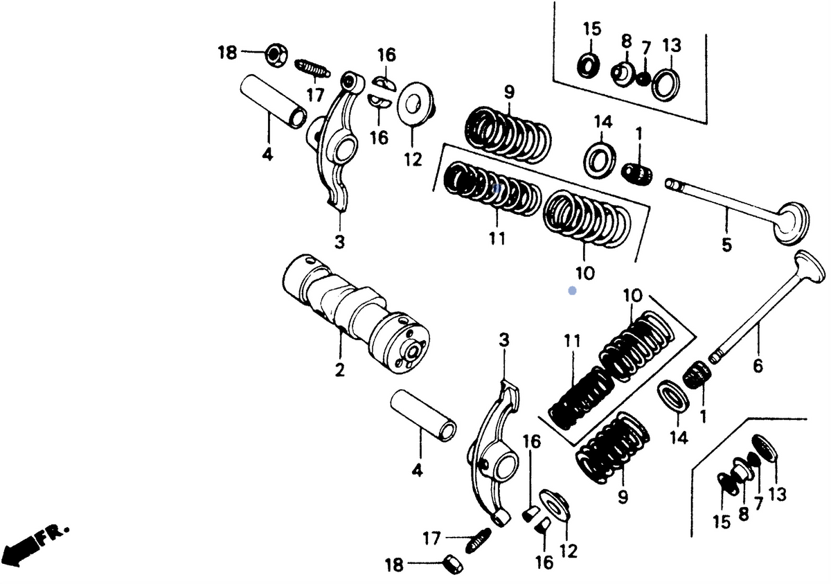 Honda OEM part 14761-GE0-004