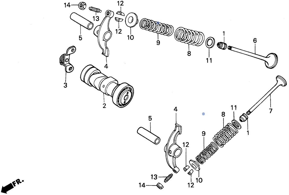 Honda OEM part 14761-GN5-911