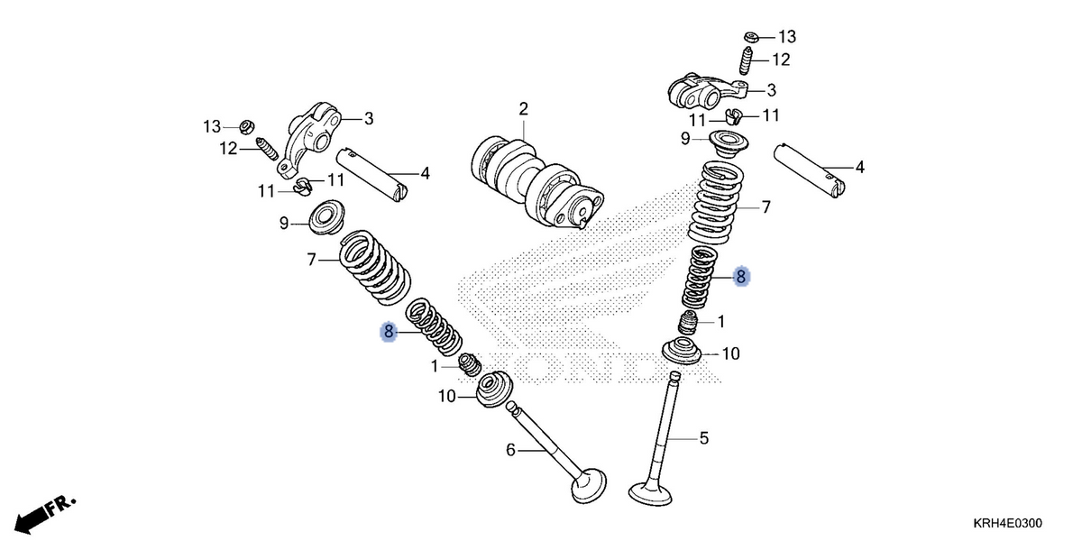 Honda OEM part 14761-KSP-910