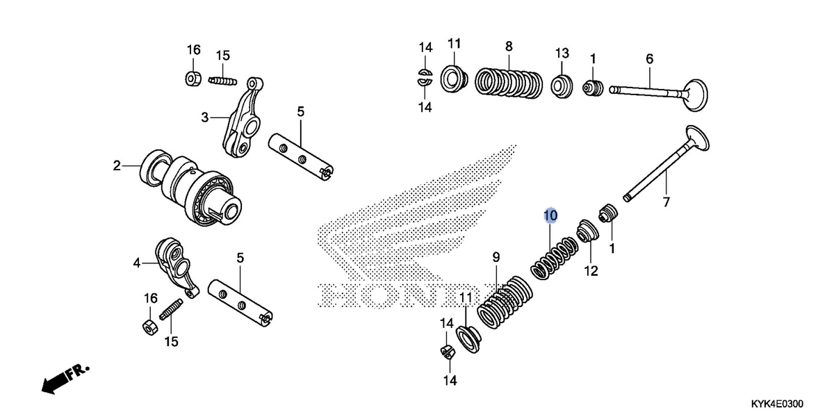 Honda OEM part 14762-KWV-000
