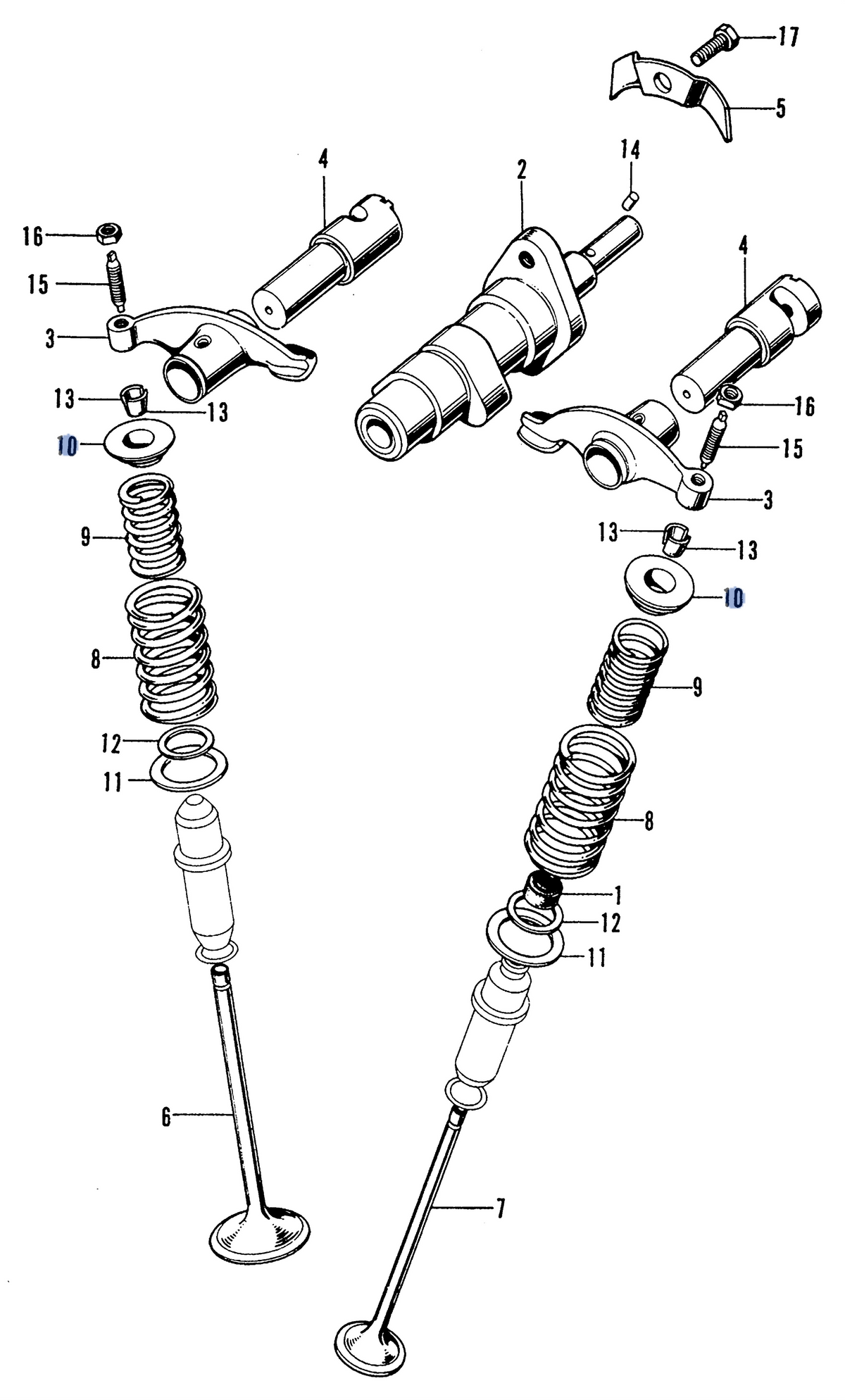 Honda OEM part 14771-107-020
