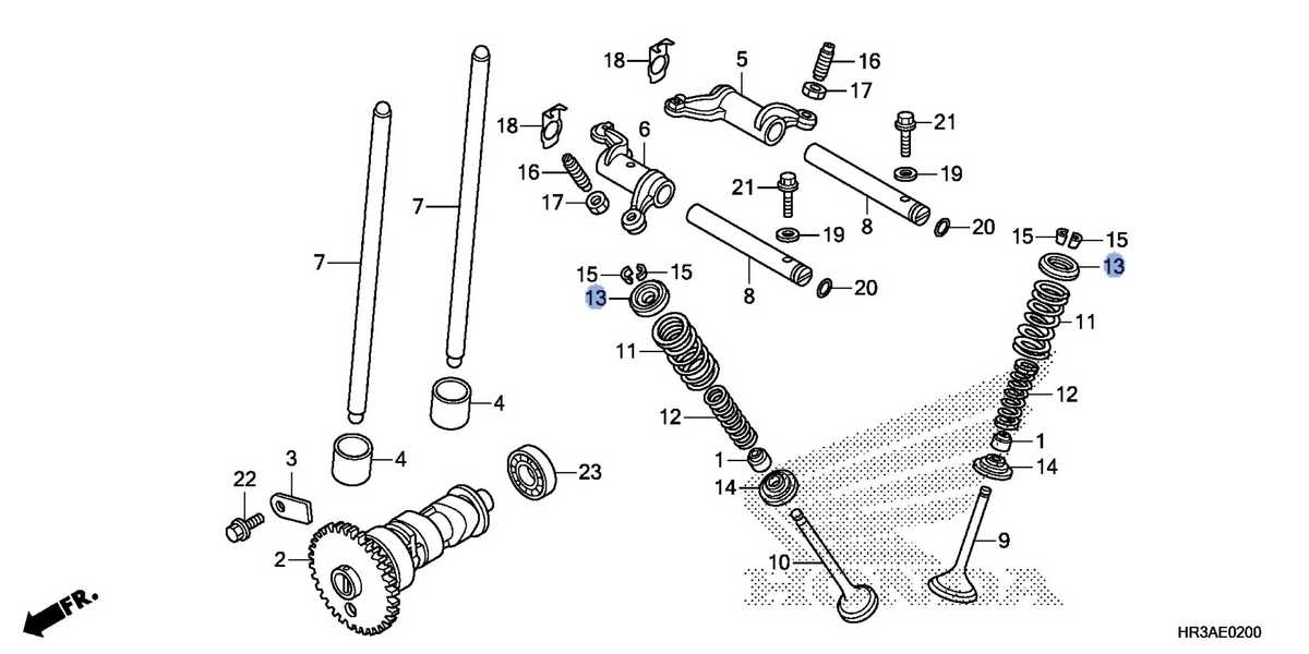 Honda OEM part 14771-HP0-A00