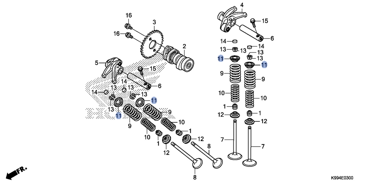 Honda OEM part 14771-K31-900