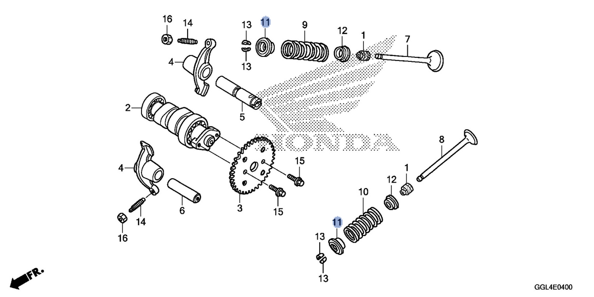 Honda OEM part 14771-KN6-960
