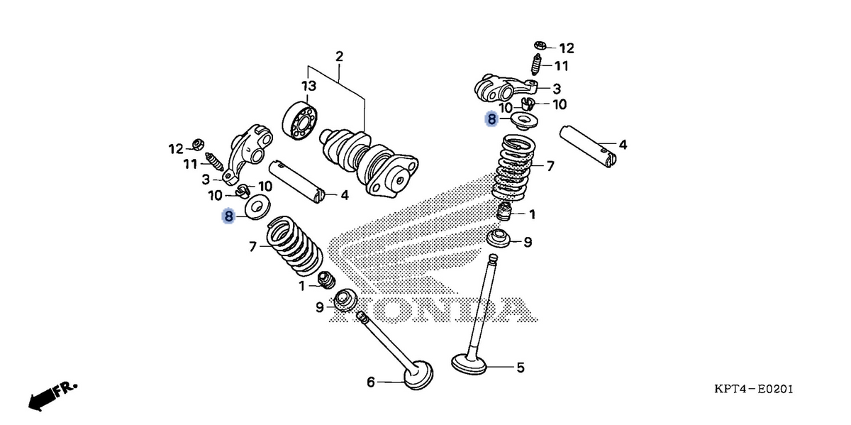 Honda OEM part 14771-KRM-840