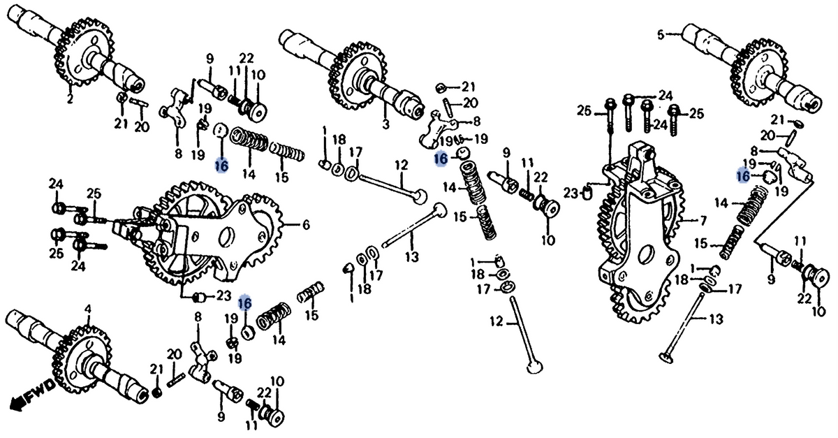 Honda OEM part 14771-MB6-000