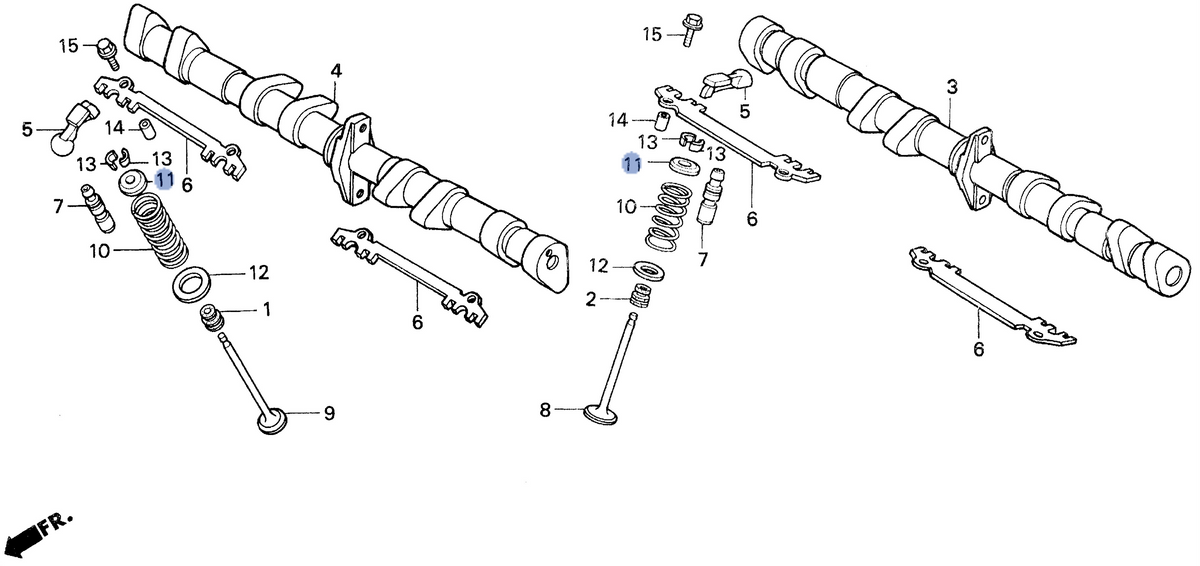 Honda OEM part 14771-MJ0-000