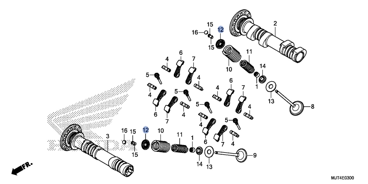 Honda OEM part 14771-MJT-E00