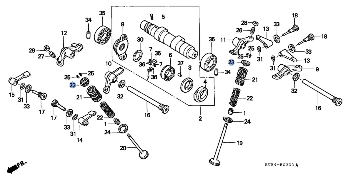 Honda OEM part 14771-ML7-920