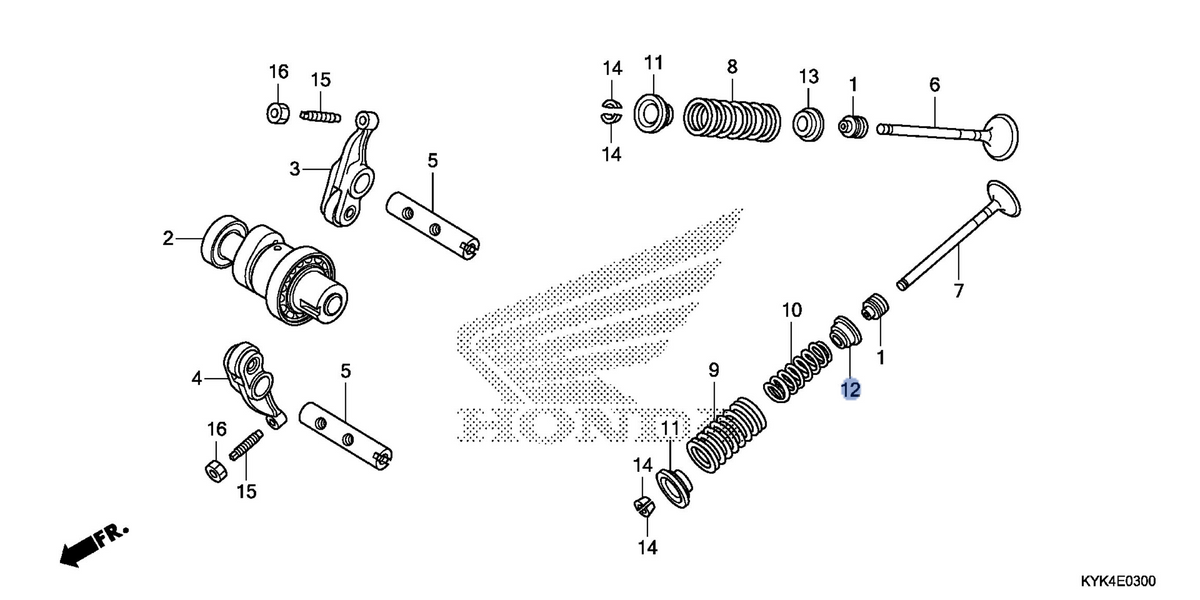 Honda OEM part 14775-GFM-900