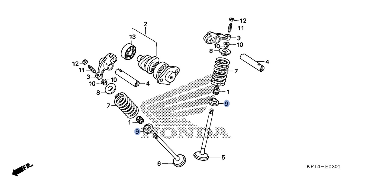 Honda OEM part 14775-KRM-840