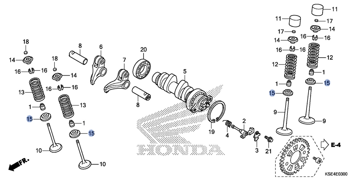 Honda OEM part 14775-KSE-670