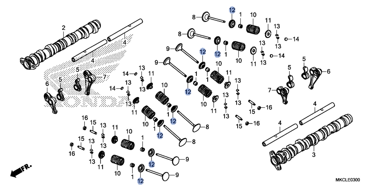 Honda OEM part 14775-KTW-900