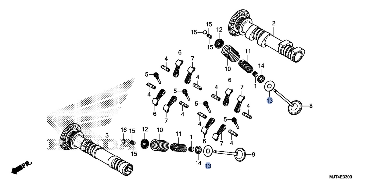 Honda OEM part 14775-MJT-E00