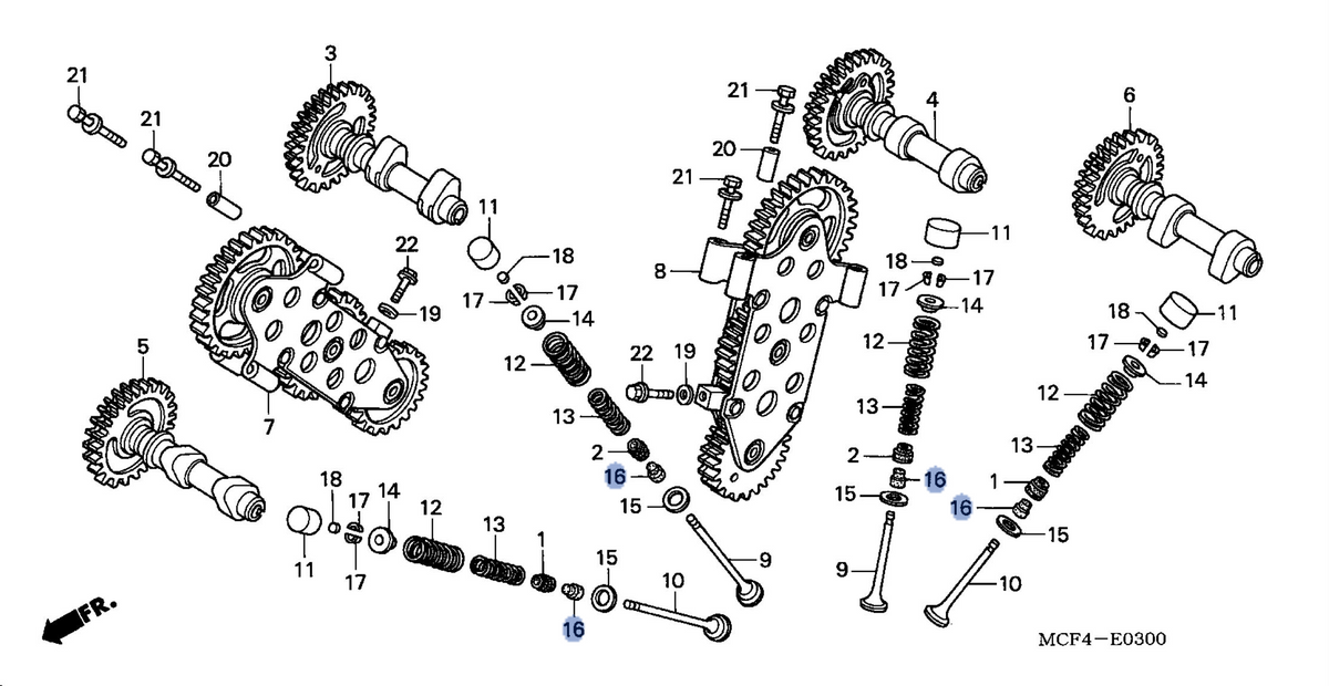 Honda OEM part 14776-MBB-000