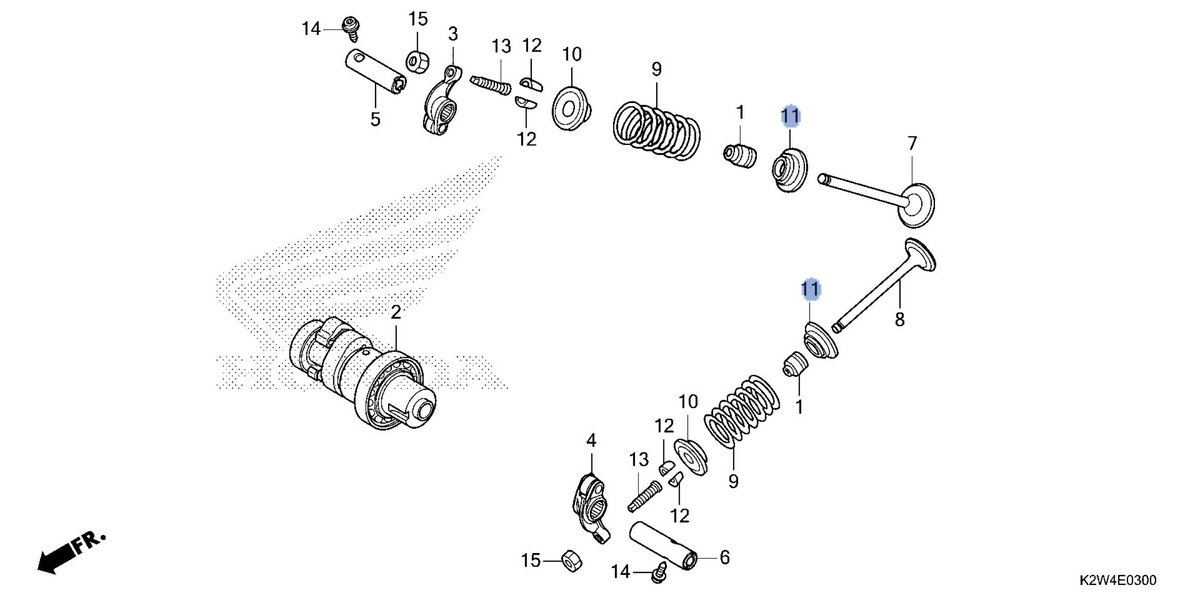 Honda OEM part 14777-K0J-N00