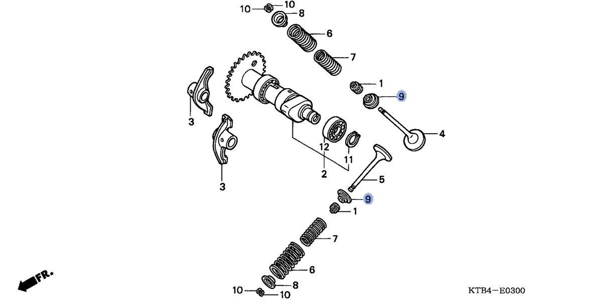 Honda OEM part 14777-KN7-670